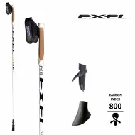 Палки для норвежской ходьбы Vinson Exel Tundra 80% Carbon