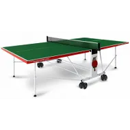 Теннисный стол Start Line Compact Expert Outdoor зеленый (с сеткой)