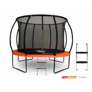 Батут Start Line GLOBAL PRO 10 футов с внутренней сеткой и лестницей