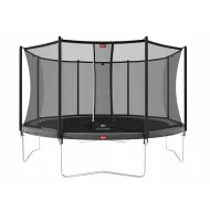 Профессиональный батут BERG Favorit Grey 430 + защитная сетка Safety Net Comfort
