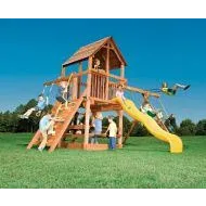 Игровая площадка Woodplay Playhouse RedWood